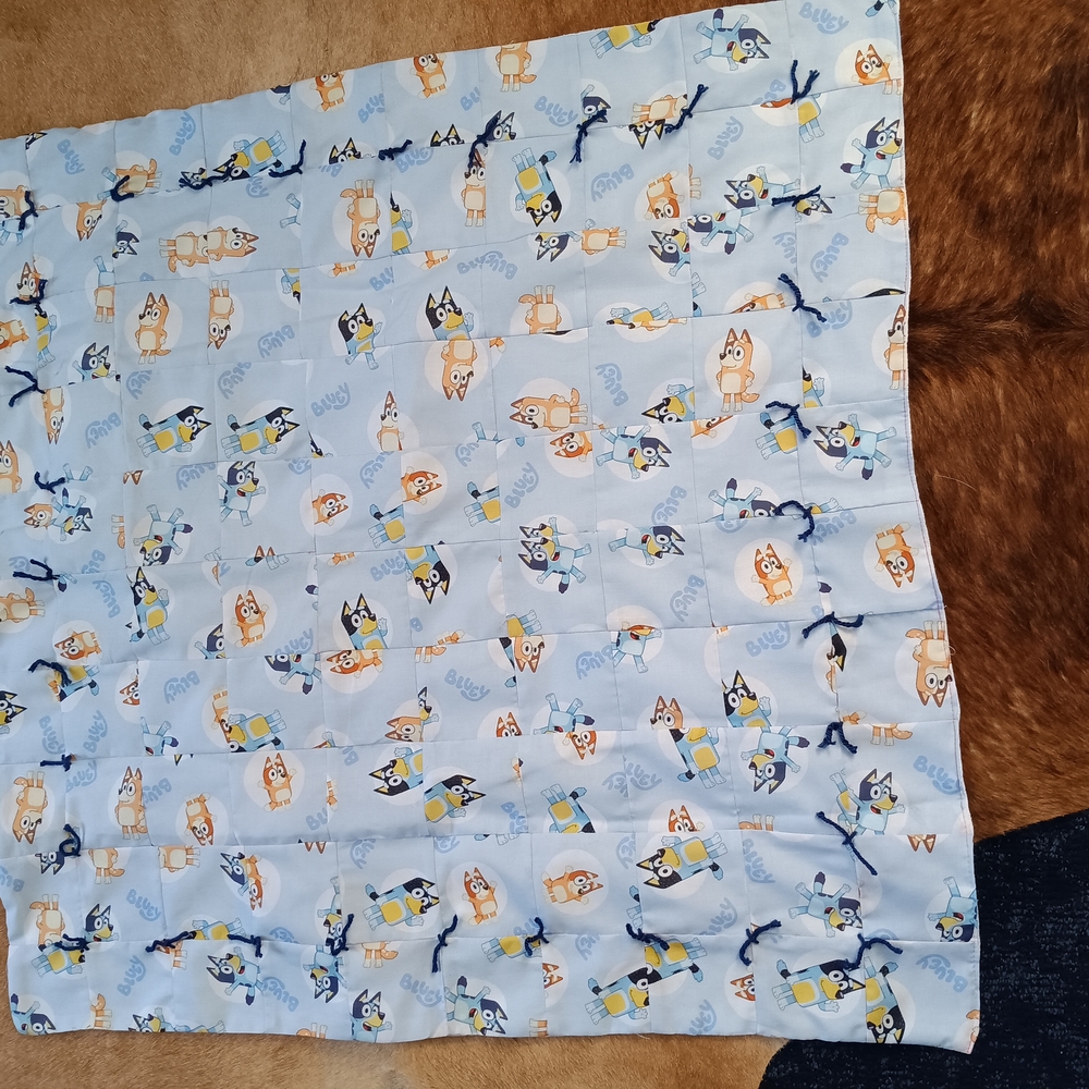 Goodnight Baby Quilt Bluey